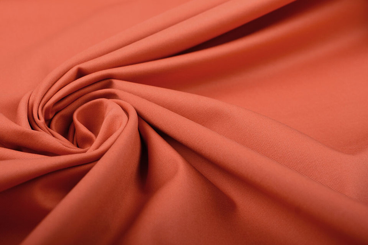 Stretch Cotton Orange