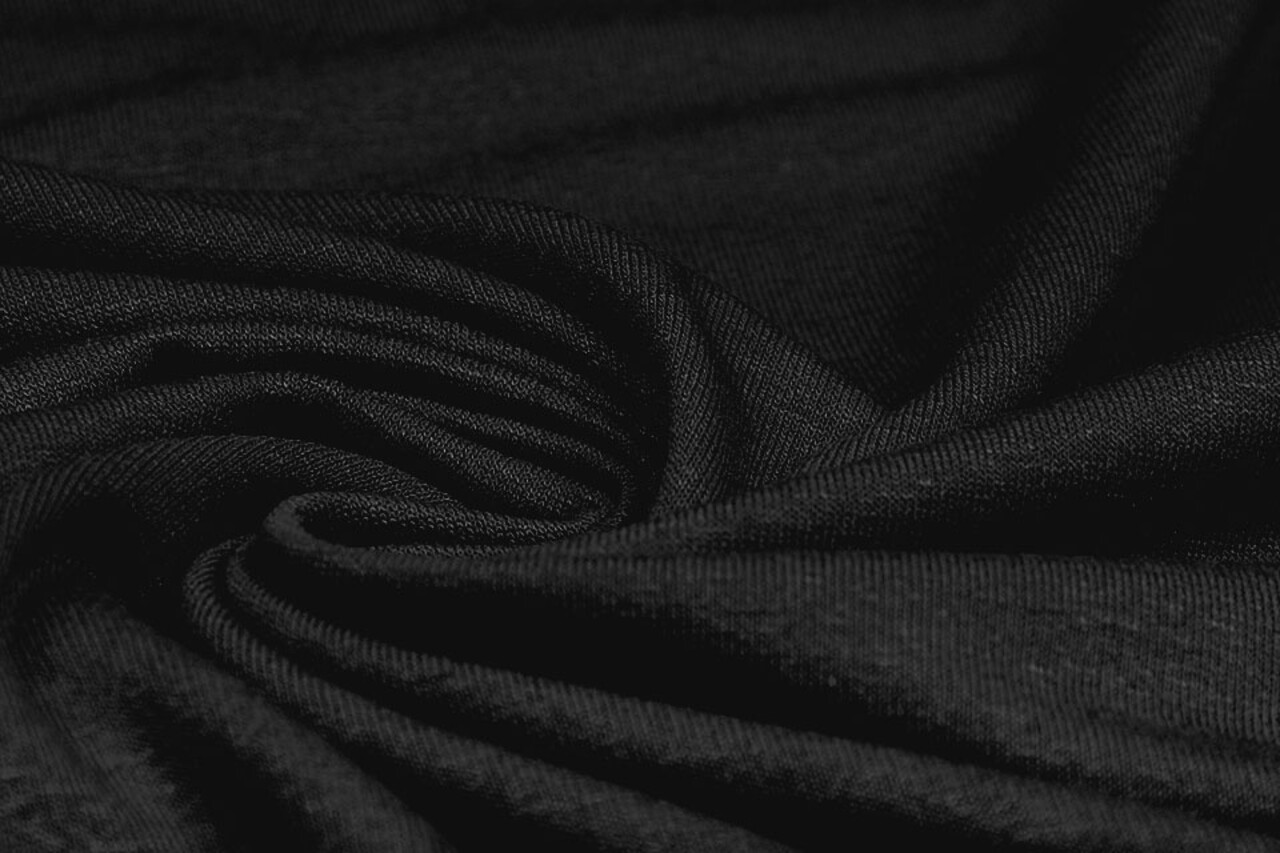 Jersey de Viscosa Negro Jersey de Viscosa Negro