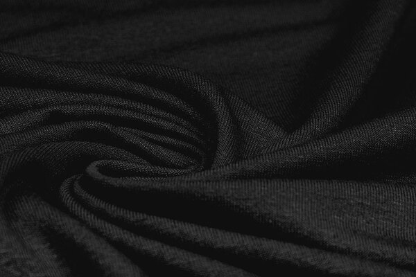 Viskose Jersey Schwarz