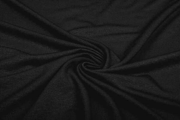 Viskose Jersey Schwarz