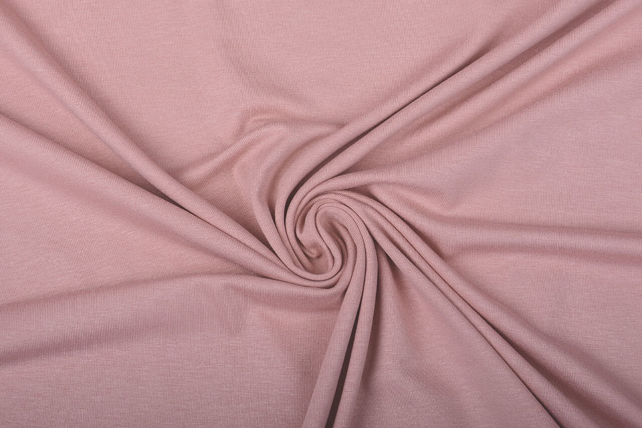 Viscose Jersey Poeder Roze Viscose Jersey Poeder Roze