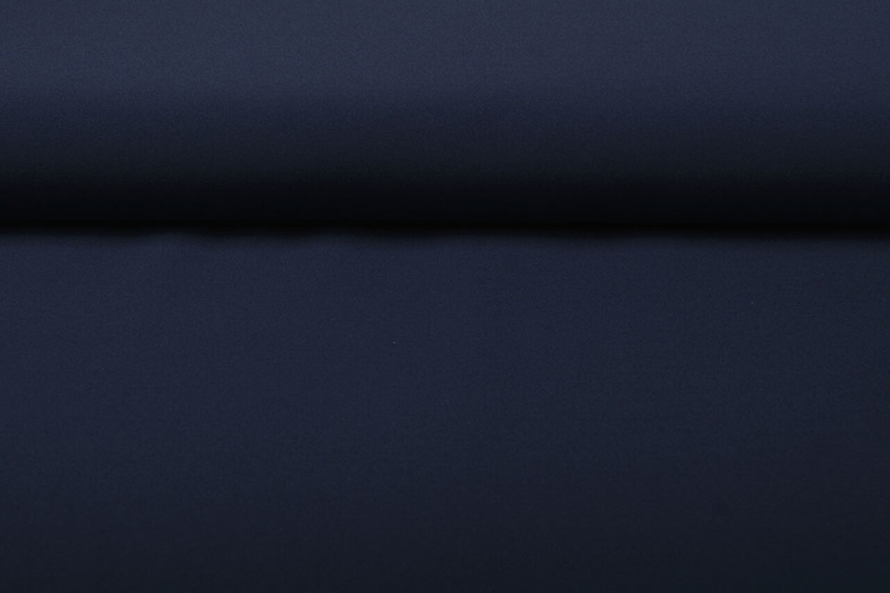 Crepe Stretch Politie Blauw Crepe Stretch Politie Blauw