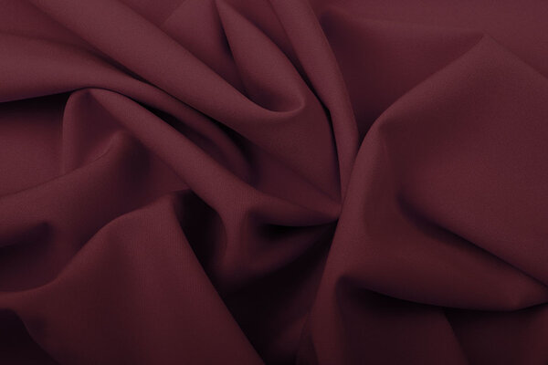 Crepe Stretch Bordeaux