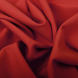 Crepe Stretch Red