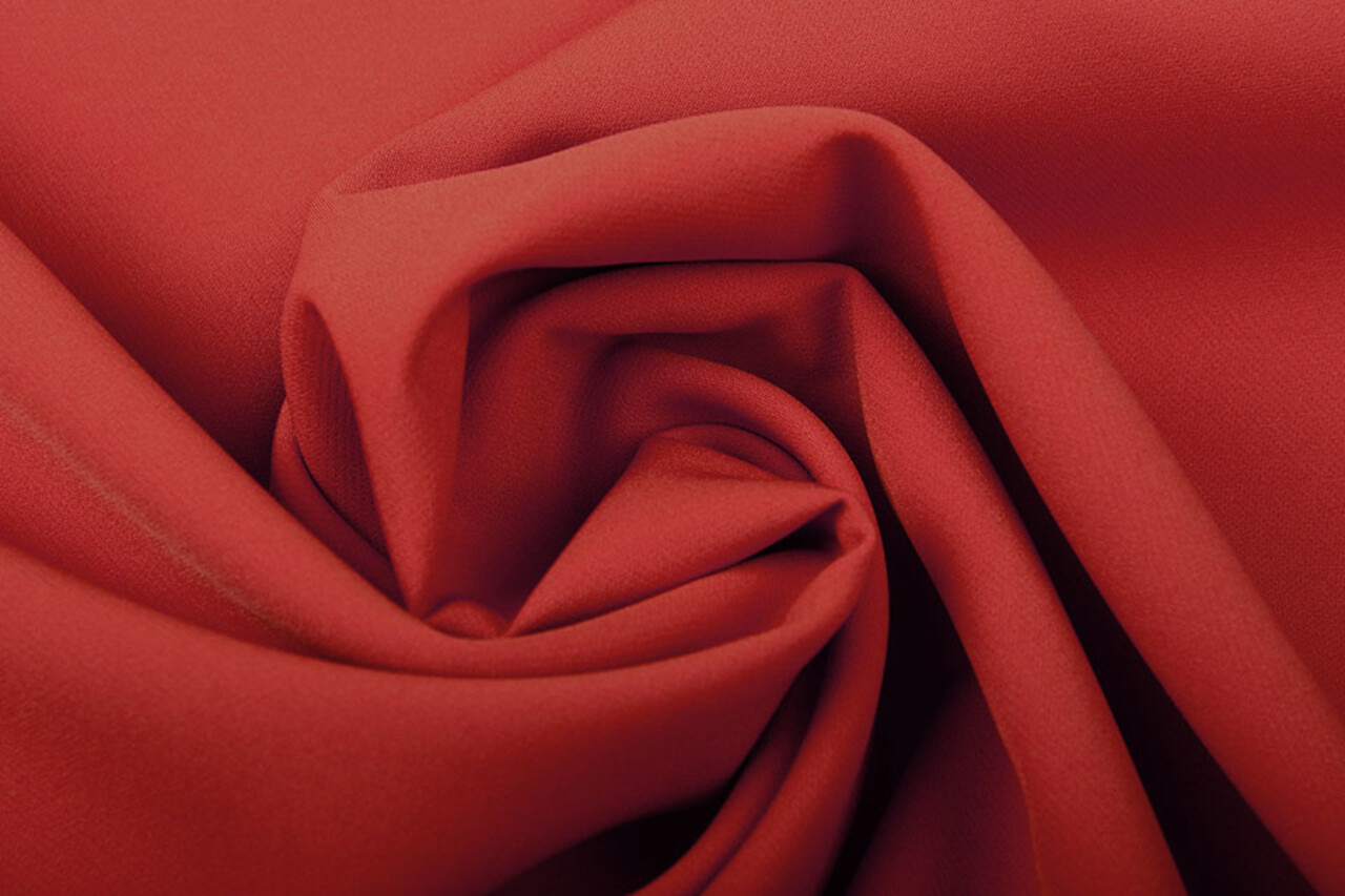 Crepe Stretch Red Crepe Stretch Red