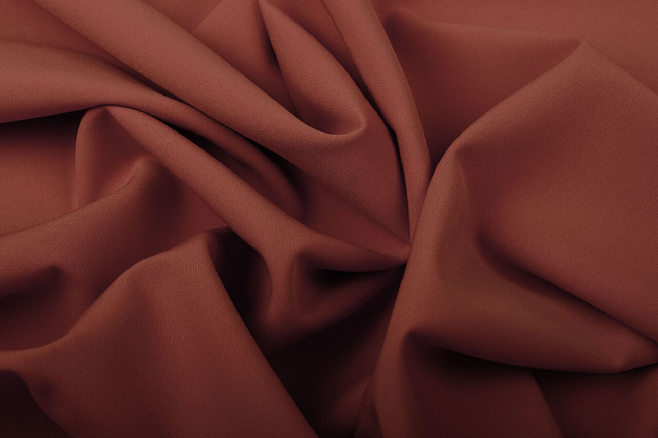 Crepe Stretch Brique Crepe Stretch Brique