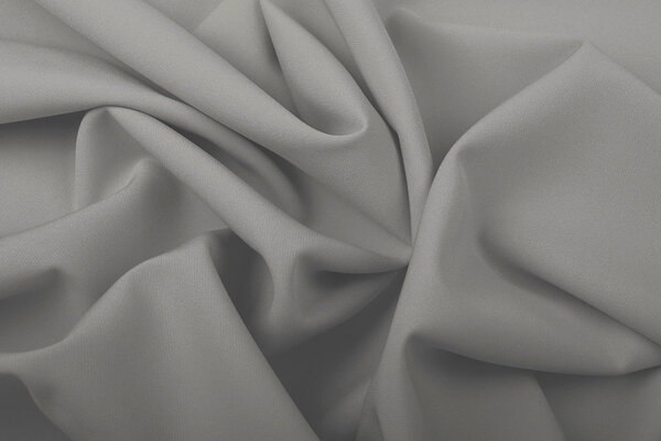 Crepe Stretch Licht Grijs