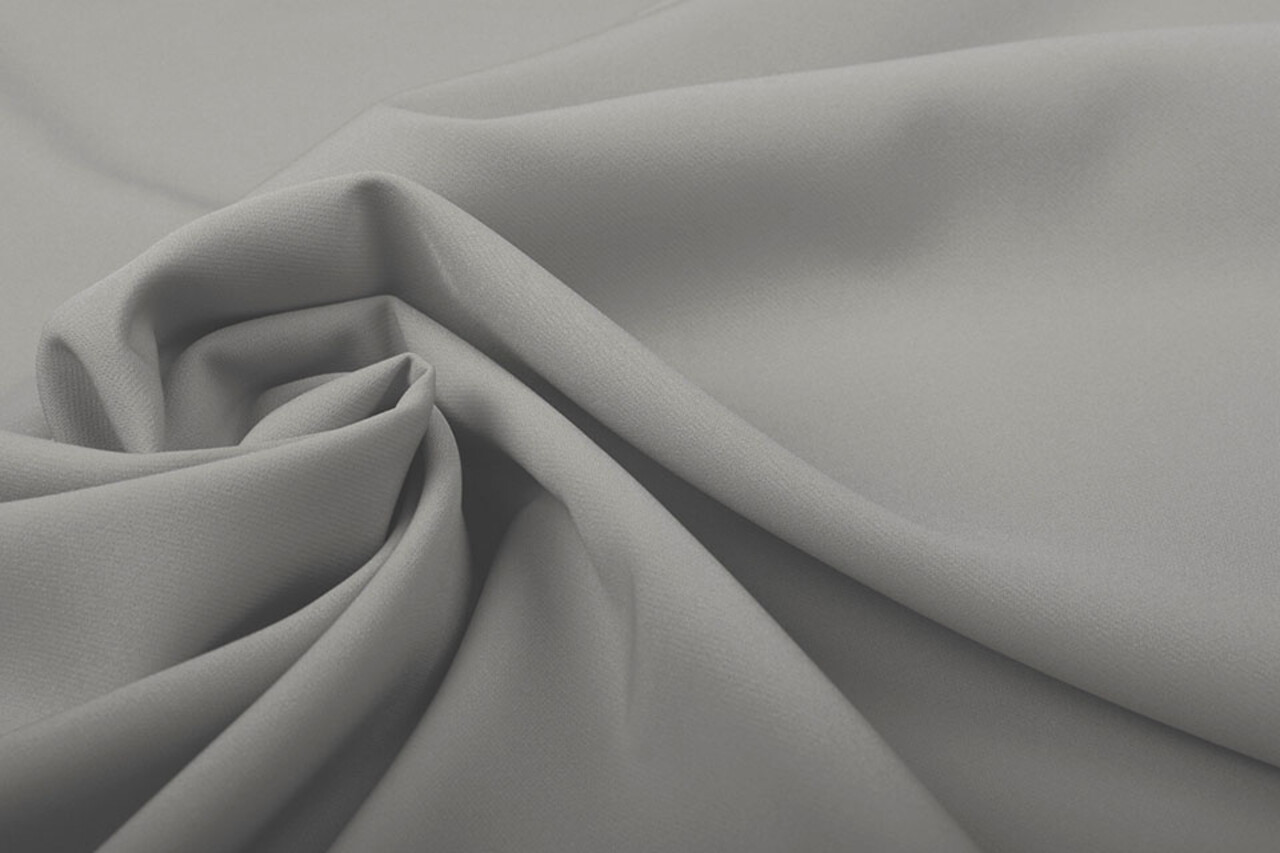 Crêpe Stretch Gris Clair Crêpe Stretch Gris Clair