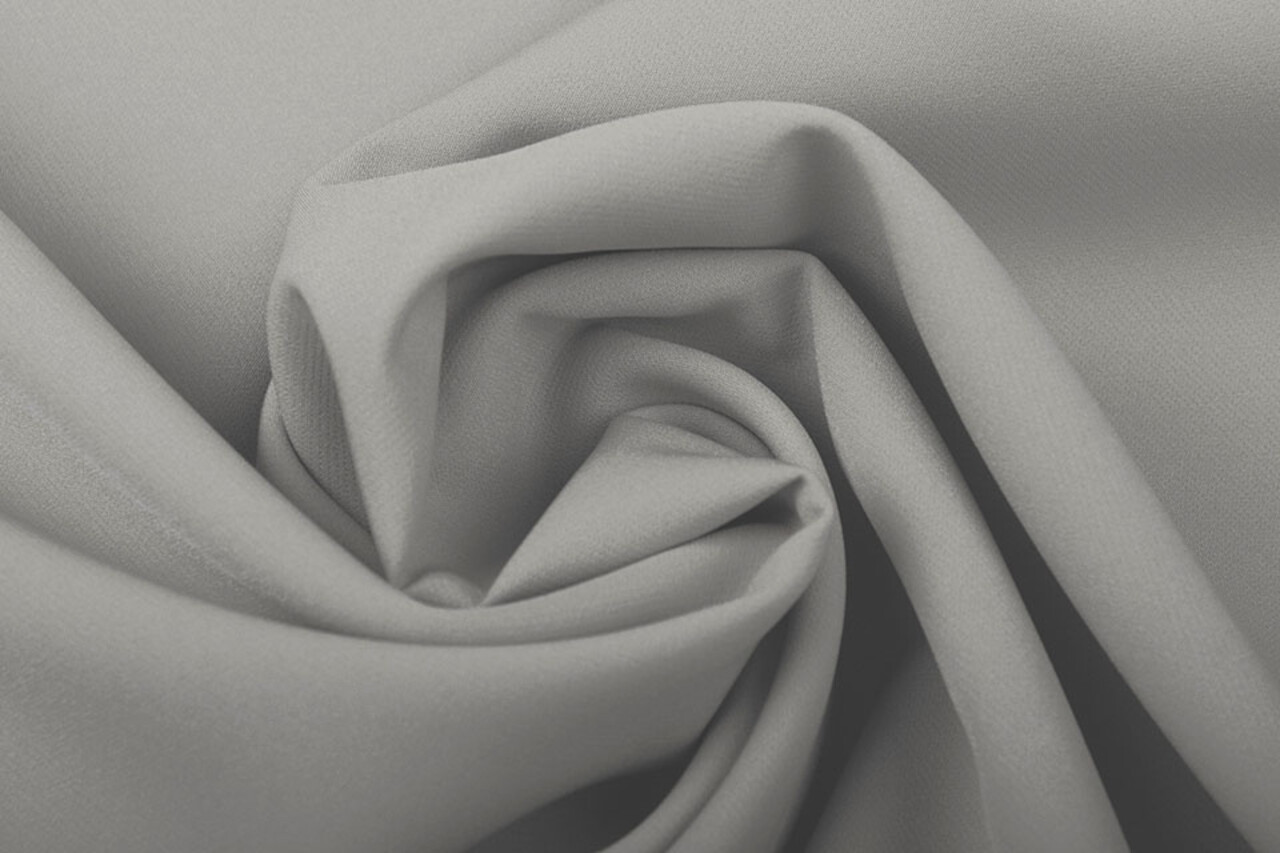 Crepe Stretch Light Grey