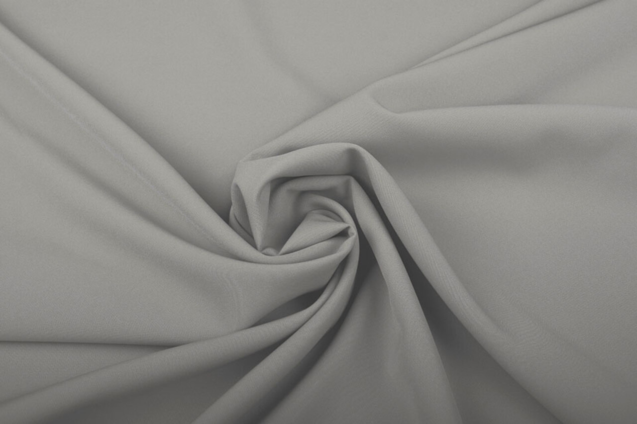 Crêpe Stretch Gris Clair Crêpe Stretch Gris Clair