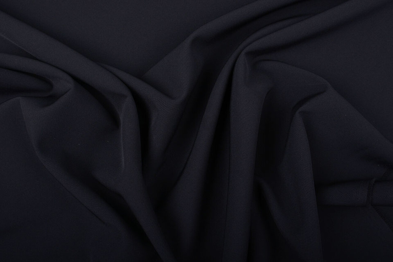 Crepe Stretch Schwarz Crepe Stretch Schwarz