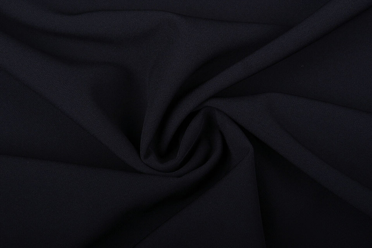 Crepe Stretch Schwarz Crepe Stretch Schwarz
