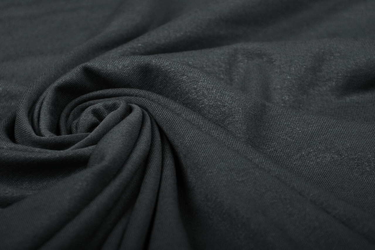 Jersey de Viscosa Gris Oscuro Jersey de Viscosa Gris Oscuro