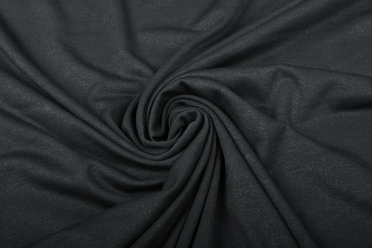 Viscose Jersey Donker Grijs