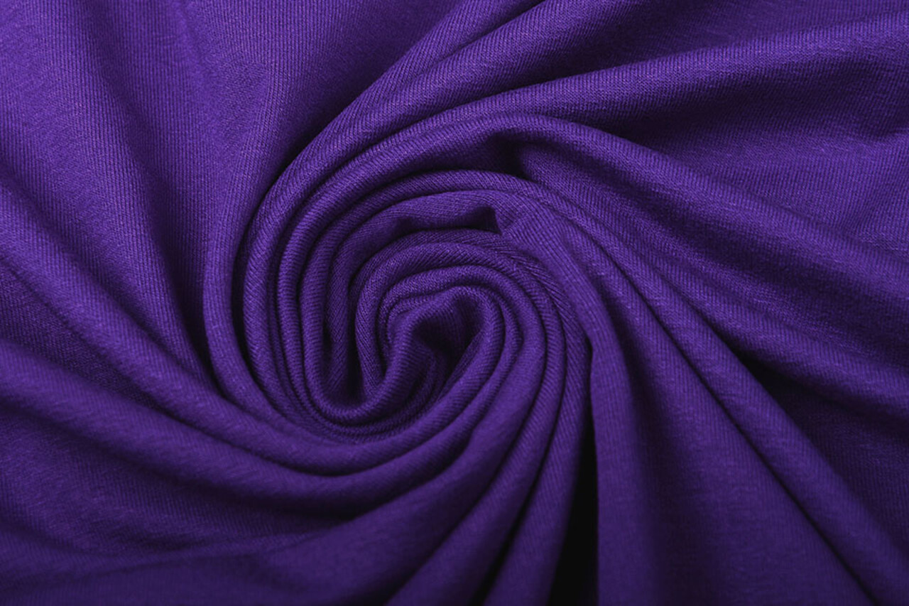 Viscose Jersey Purple Viscose Jersey Purple