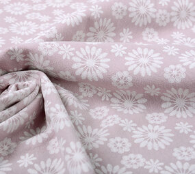 100% Washed Cotton Bulatan Mandala Old Lilac