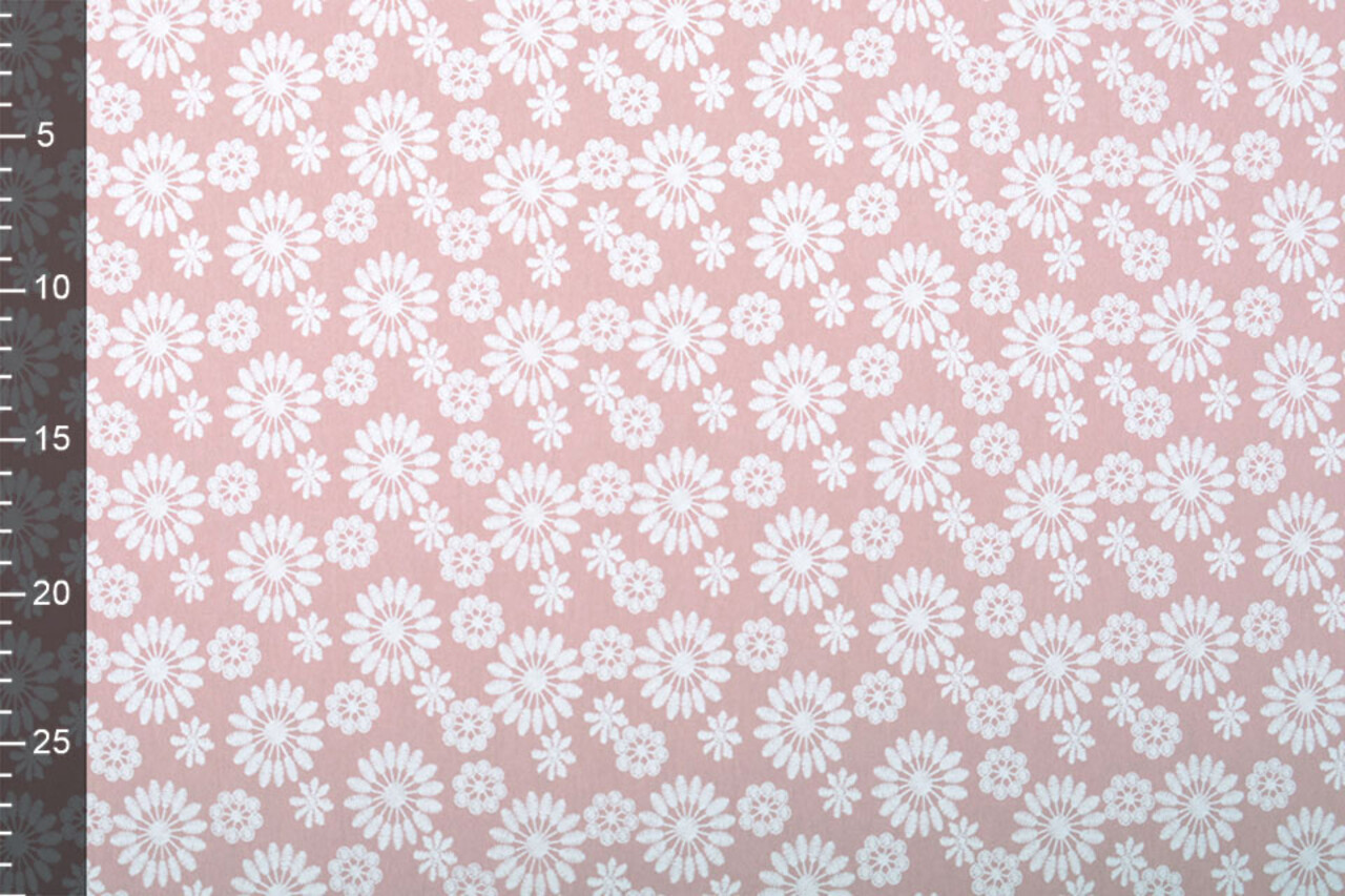 100% Gewassen Katoen Bulatan Mandala Oud Roze