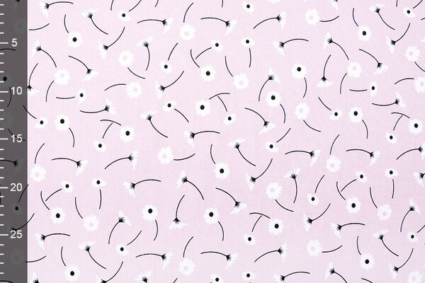 100% Gewaschene Baumwolle Margarida Alt Lila