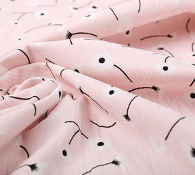 100 % Coton Lavé Margarida Rose Clair 100 % Coton Lavé Margarida Rose Clair