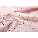 100% Lavato Cotone Margarida Rosa Chiaro