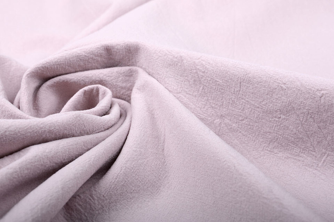 Oeko-Tex®  100% Washed Cotton Old Lilac Oeko-Tex®  100% Washed Cotton Old Lilac