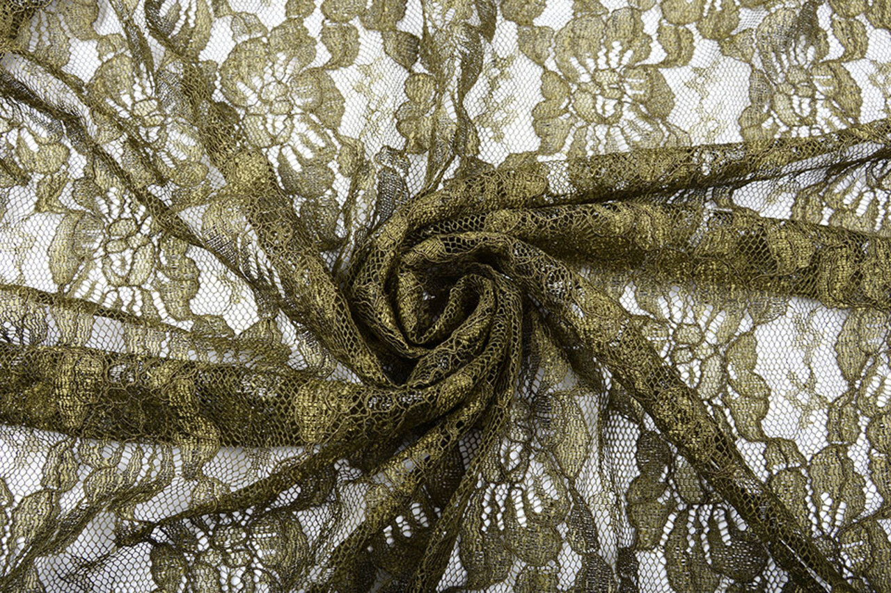 Encaje Pua Kau Wela Verde Encaje Pua Kau Wela Verde