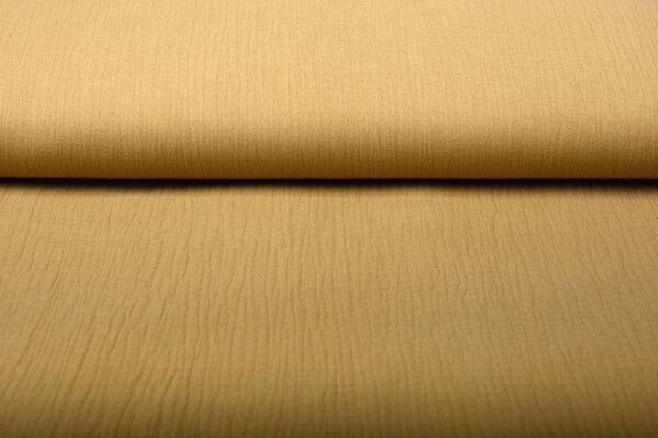 Oeko-Tex®  Baumwoll Musselin Mokka Braun