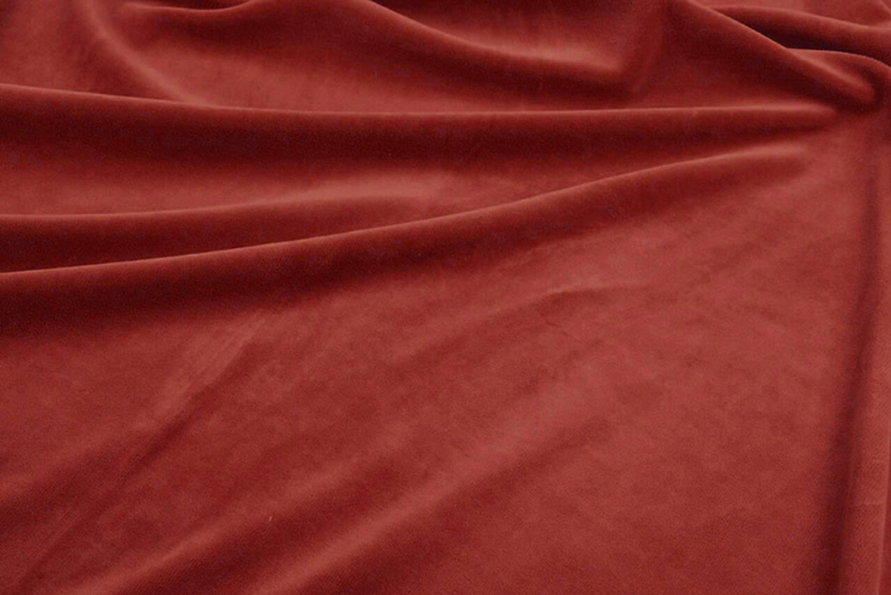 Nicky Velours Rood Brique Nicky Velours Rood Brique