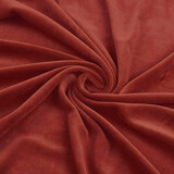 Nicky Velours Rood Brique