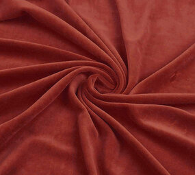 Nicky Velours Rood Brique Nicky Velours Rood Brique
