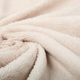Baumwolle Teddystoff Beige