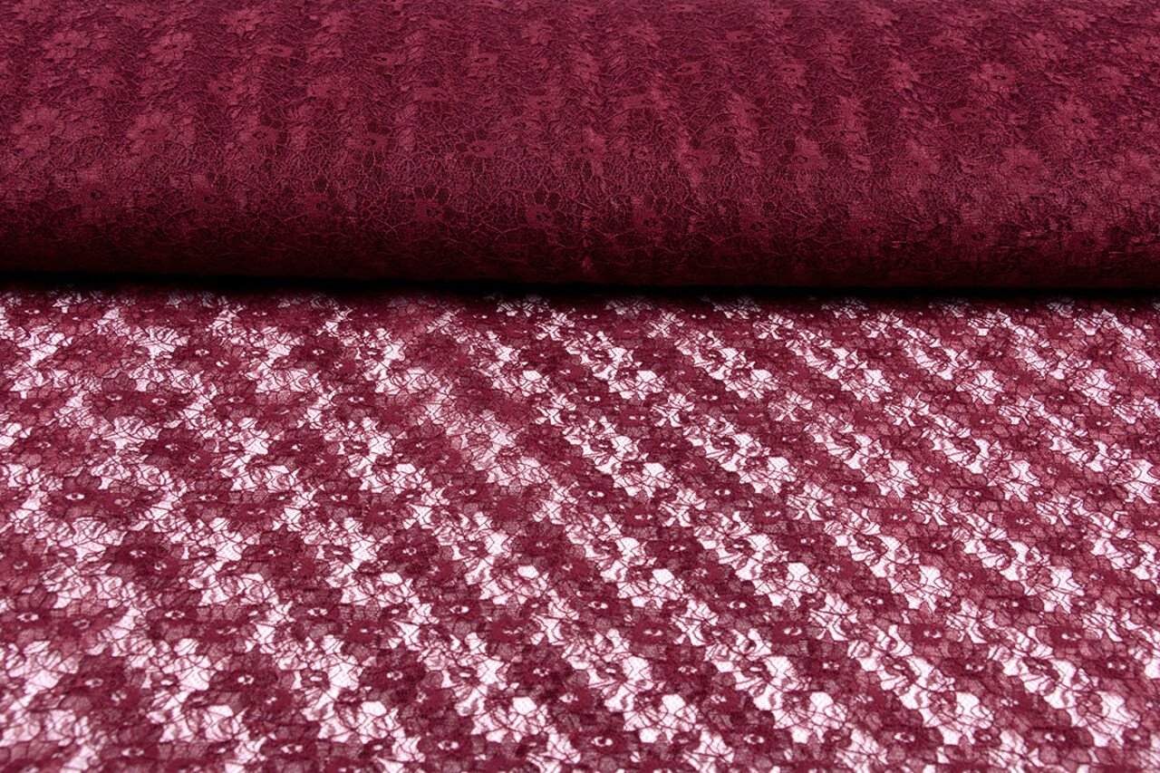 Kant Ziedi Donker Rood