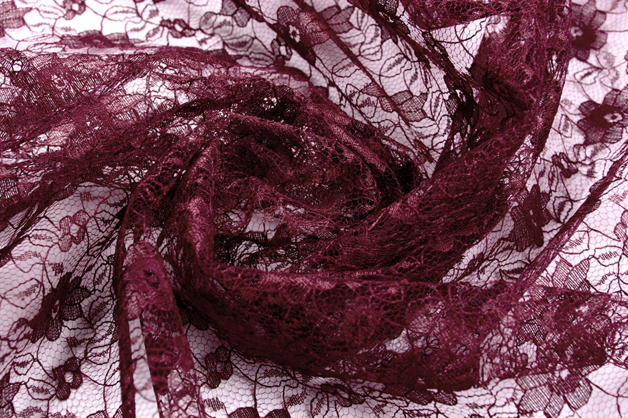 Lace Ziedi Dark Red Lace Ziedi Dark Red