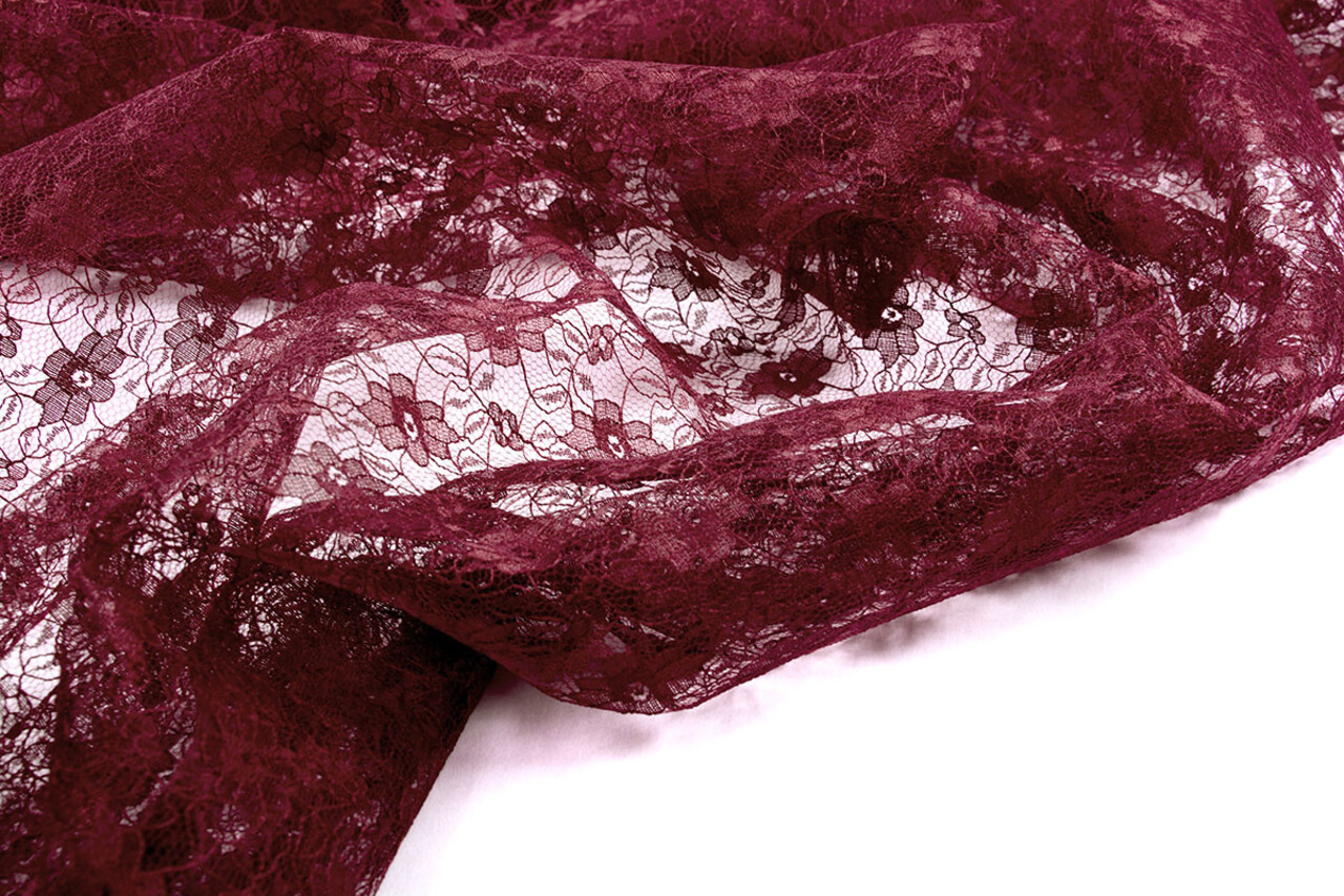 Lace Ziedi Dark Red Lace Ziedi Dark Red