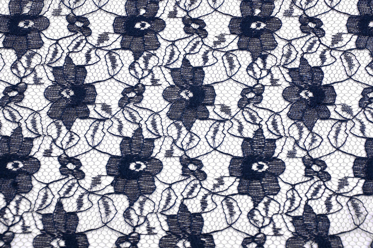 Lace Ziedi Marine Blue Lace Ziedi Marine Blue