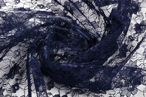 Lace Ziedi Marine Blue Lace Ziedi Marine Blue