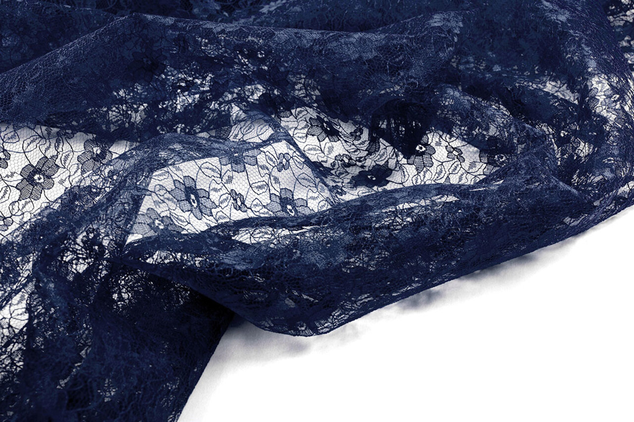 Lace Ziedi Marine Blue Lace Ziedi Marine Blue