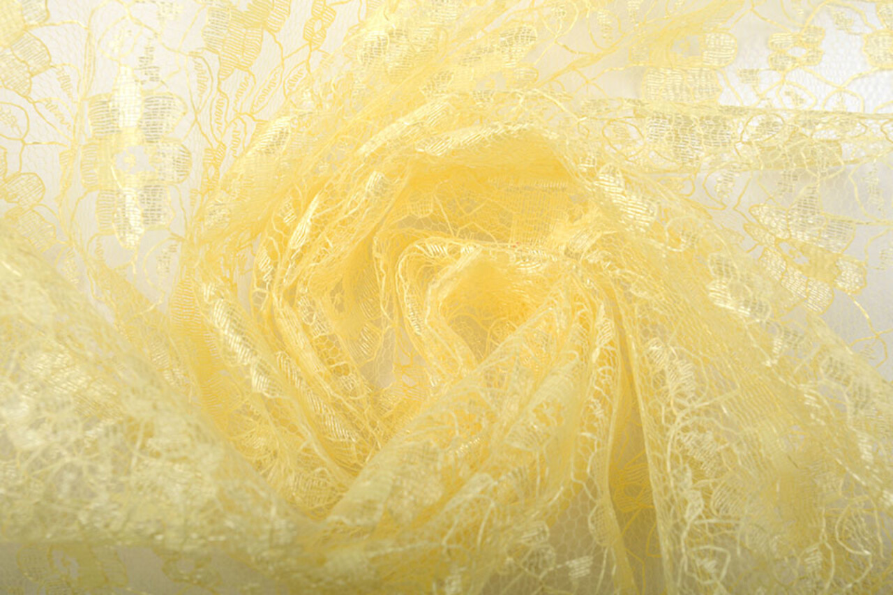 Encaje Ziedi Boter Amarillo