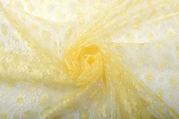 Spitze Ziedi Butter Gelb Spitze Ziedi Butter Gelb