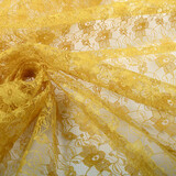 Lace Ziedi Ocher Yellow