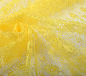 Lace Ziedi Lemon Yellow Lace Ziedi Lemon Yellow