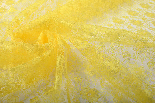 Lace Ziedi Lemon Yellow