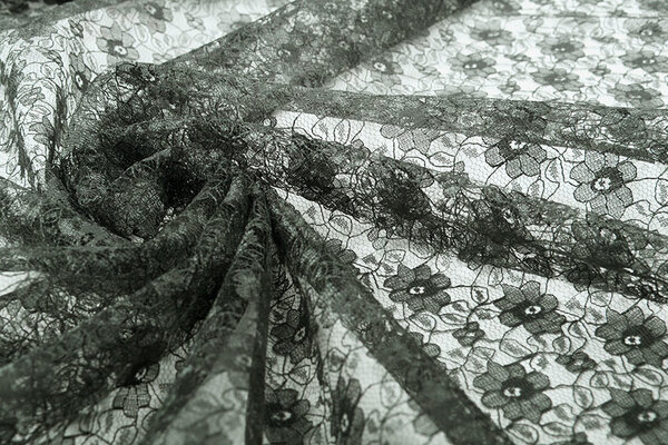 Lace Ziedi Dark Grey