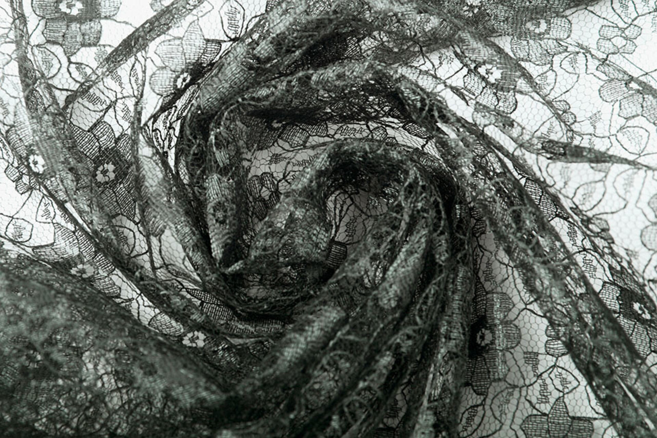 Lace Ziedi Dark Grey