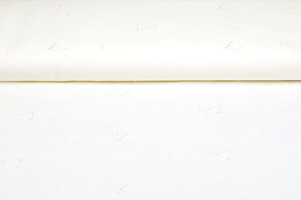 Katoen Broderie Lola Baby Creme Katoen Broderie Lola Baby Creme