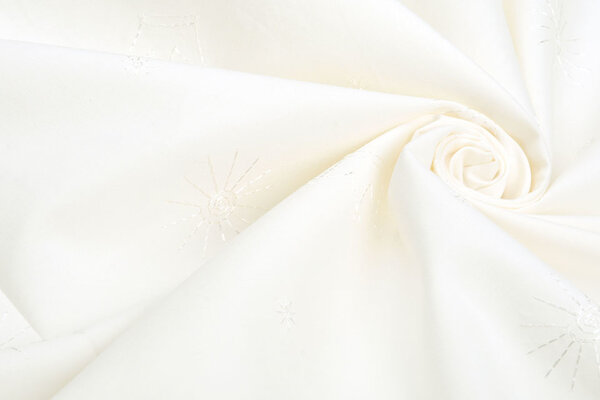 Katoen Broderie Lola Kroon Creme Katoen Broderie Lola Kroon Creme