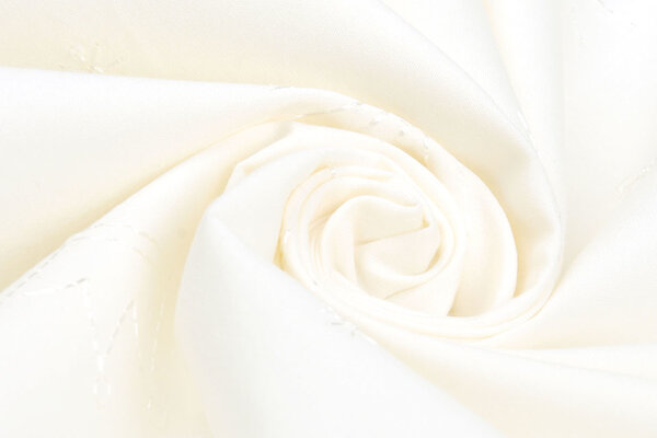 Baumwolle Broderie Lola Krone Creme Baumwolle Broderie Lola Krone Creme