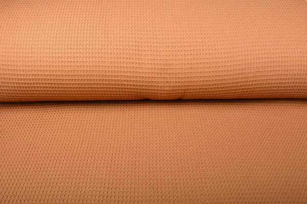 Oeko-Tex®  Wafel Katoen Cognac Oeko-Tex®  Wafel Katoen Cognac