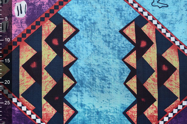 Batik Estampado Morado Azul Batik Estampado Morado Azul