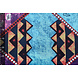 Batik Estampado Morado Azul Batik Estampado Morado Azul